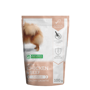 JUNIOR With Chicken & Beef - Healthy Growth храна за кучета