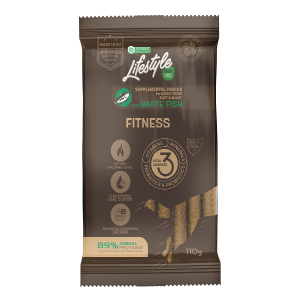 Lifestyle Fitness With White Fish допълнителна закуска за кучета