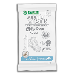 Superior Care White Dogs Healthy Hips & Joints допълнителна закуска за кучета