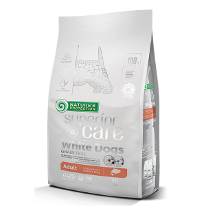 White dogs Grain Free Salmon Adult Small and Mini Breed храна за кучета